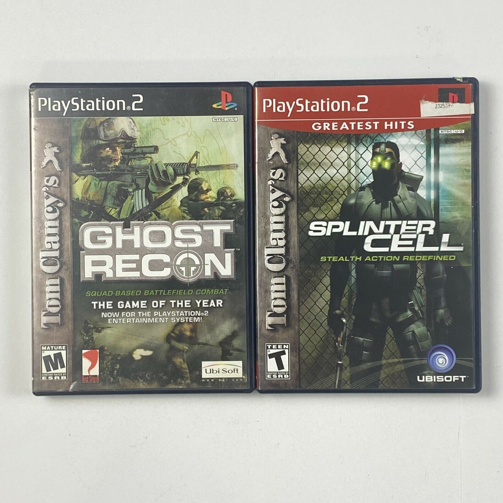 Tom Clancy's Splinter Cell - Playstation 2 PS2 Complete CIB Tested