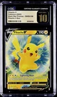 CGC 10 PRISTINE Pikachu V SWSH198 Black Star  Promo Holo Pokémon