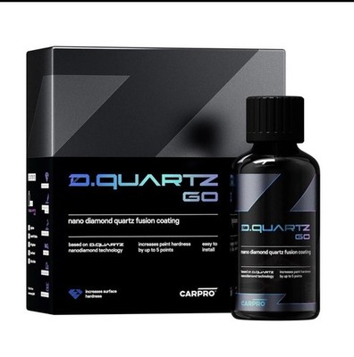(2 BOTTLES) CarPro DQUARTZ GO Nano Diamond Coating 50ml/bottle.