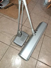 VTG Dazor P-2324 Floating Fixture Military Industrial Drafting Desk Lamp WORKS