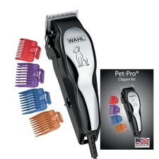 Wahl Pet Pro Thick Hair Complete Heavy Duty Dog Cat Grooming Clipper 13 Pcs Kit
