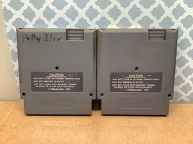 Super Mario Bros. 2 & 3 Nintendo NES 2 Video Game Cartridge Lot - Untested