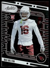 2024 Panini Absolute Max Melton Rookie Arizona Cardinals #143