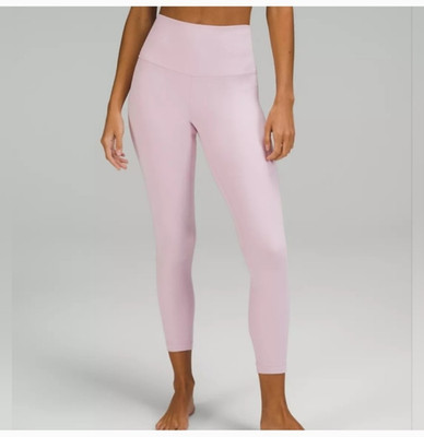 Lululemon Align High Rise Pant 25'' PINK PEONY sz 14 NWT