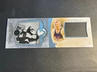 2014 Leaf Q SILVER MISSING AUTOGRAPH UNCUT STRIP Bettie Page / Chris Mullin