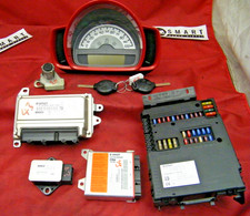 KIT CENTRALINA SMART CAR 451 FORTWO COUPE 2009-2012 - MHD 1.0 BENZINA E UNITÀ SAM E SERRATURE