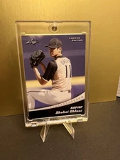2018 Leaf ROOKIE Shohei Ohtani Rare LIMITED EDITION #LE-01