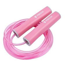 FEECCO Jump Rope for Kids, Pink and Blue Colored Jump Ropes for Girls and Boy...