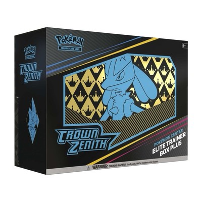 Nintendo Pokemon TCG Crown Zenith Pokemon Center Elite Trainer Box