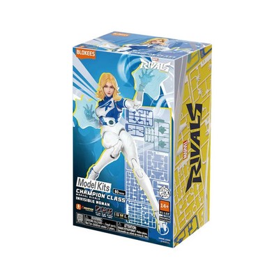 Blokees Marvel Rivals Champion Class Series Invisible Woman Model Kit Figure
