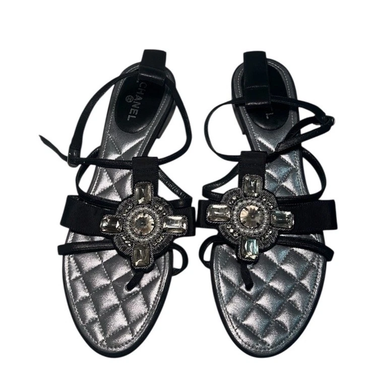 Sandalias Chanel 40 adornadas Foto 2 de 4