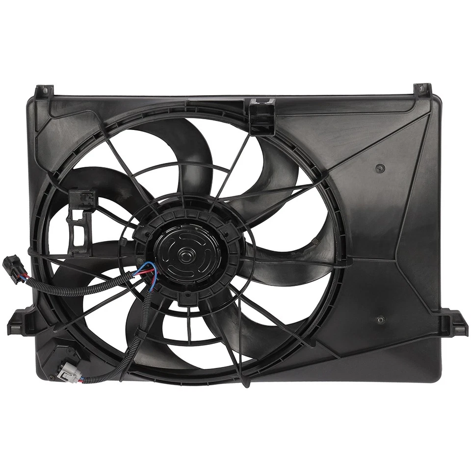 Radiator Cooling Fan Assembly For Kia Rondo 2007 2008 2009 2010 2011 Foto 3 de 4