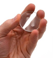 EISCO Double Convex Lens, 150mm Focal Length - 1.5" 38mm Diameter -...