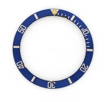 Rolex Submariner 16613- inserto ghiera bezel insert blu e oro B315-16808-182-A1