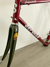 SEROTTA COLORADO III` FRAME 56 CM STEEL EMS FORK 2.5 KGS. 130 MM REAR SPACING