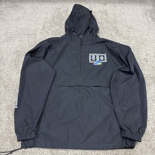 Champion Windbreaker University Of Delaware Black Long Sleeve Girl  s Size XL