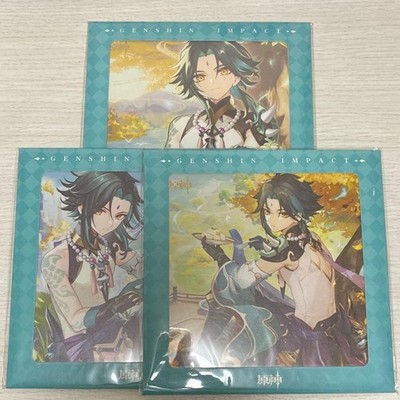 Genshin Impact Shikishi Art Board Xi Zhao 2021-2023 Collectible Used