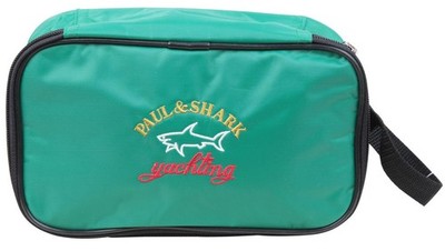 Paul & Shark Yachting Mens Travel Bag Wash Bag Cosmetic Bag Green