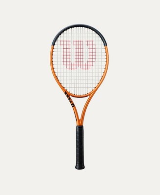 Wilson Unisex Tennisschläger Burn 100LS V6.0 - Orange Metallic/Schwarz, L2/L3