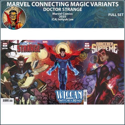 Marvel Connecting Magic Variants (2025) #1 Marvel Comics Doctor Strange FULL SET