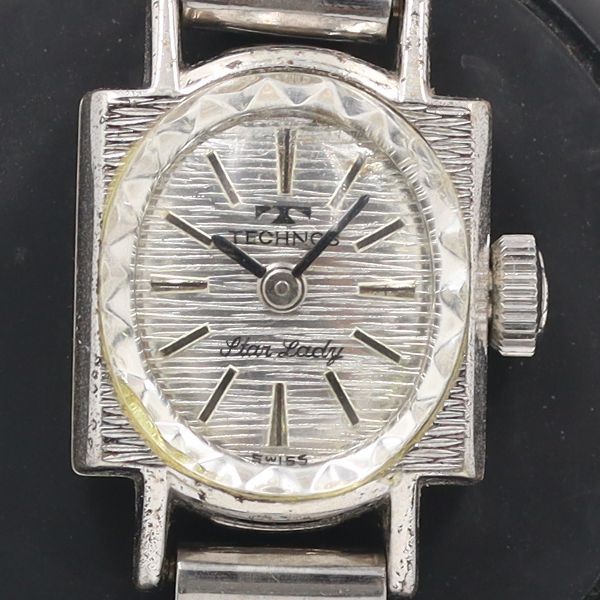 Technos Star Lady Automatic Silver Dial 36mm Used… - image 1