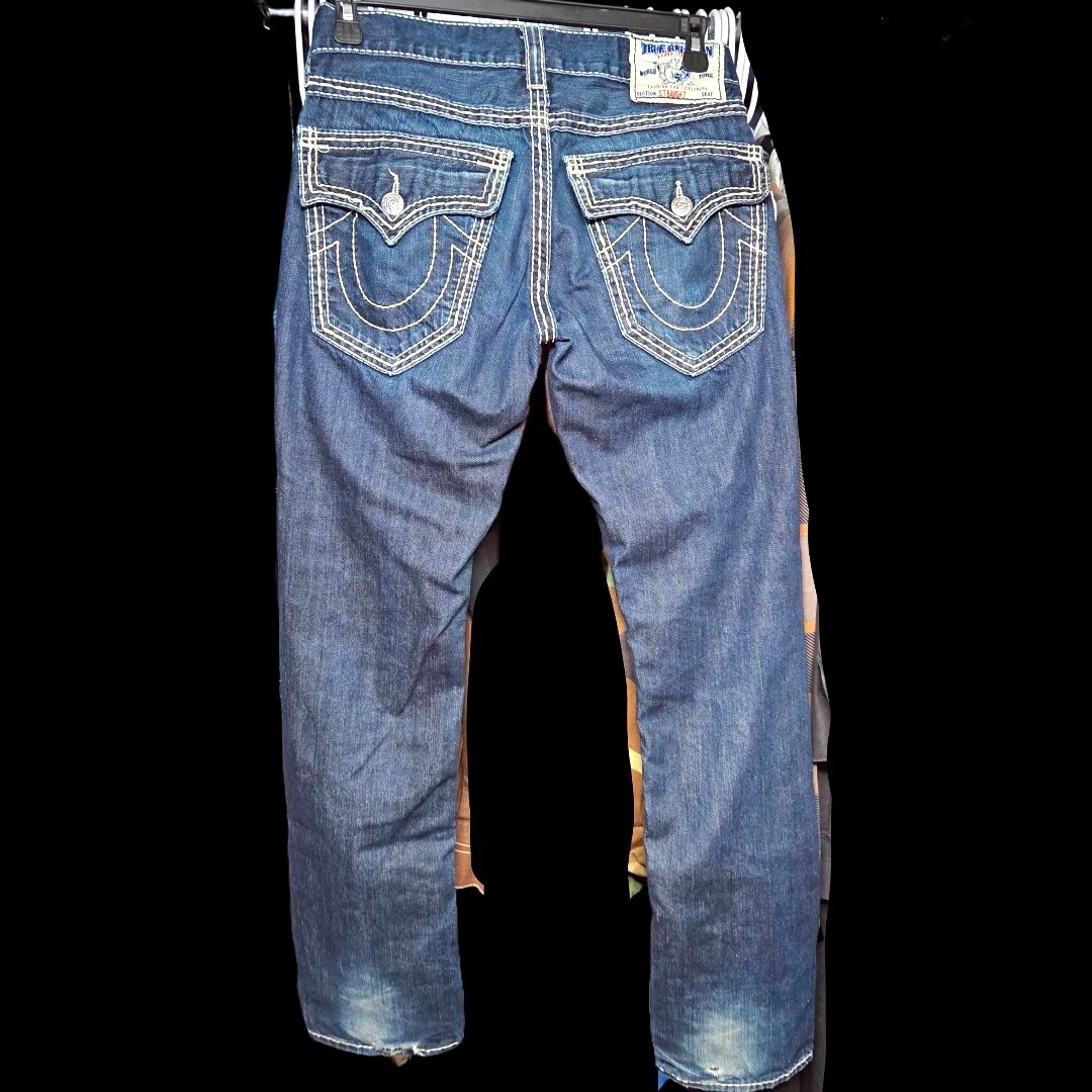 True Religion Blue Jeans for Men for sale - eBay