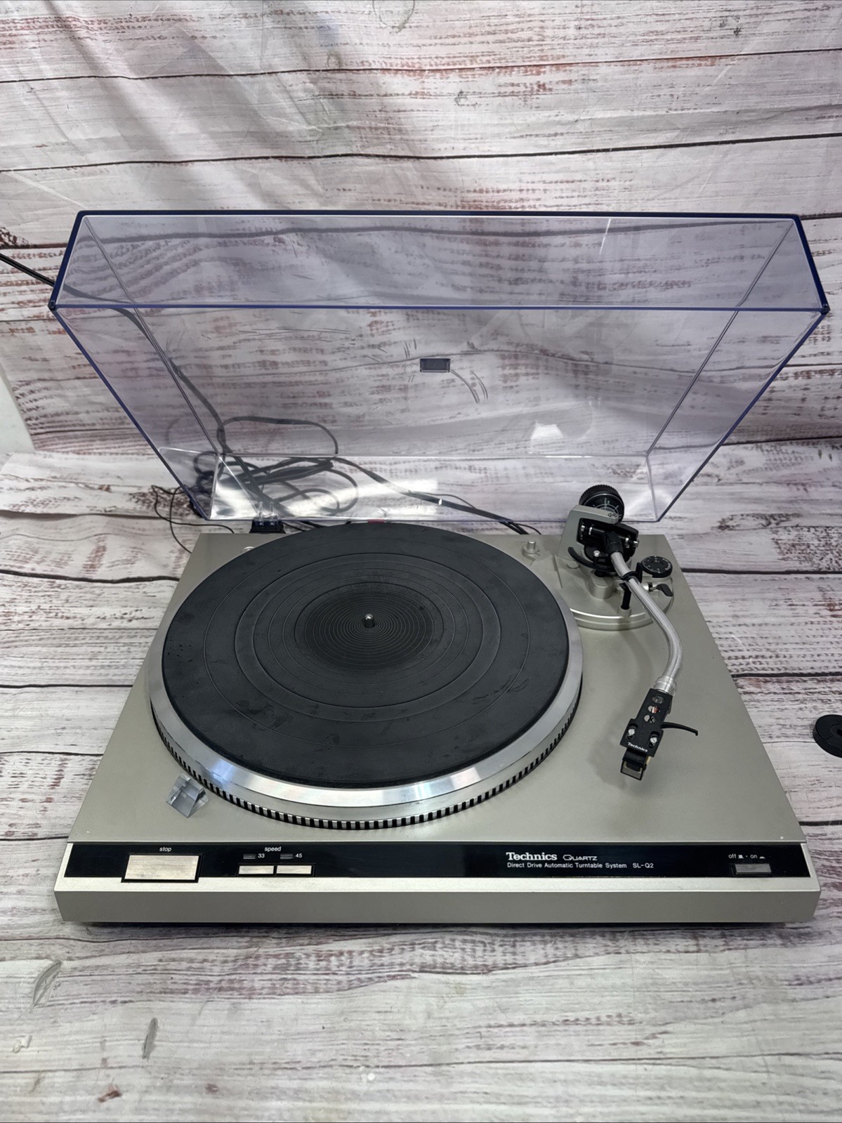 Technics SL-Q2 vintage audio equipment - eBay listing photo 1