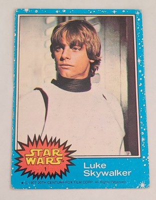 1977 TOPPS STAR WARS BLUE SERIES 1 YOU PICK COMPLETE YOUR SET VARIOUS CONDITIONS