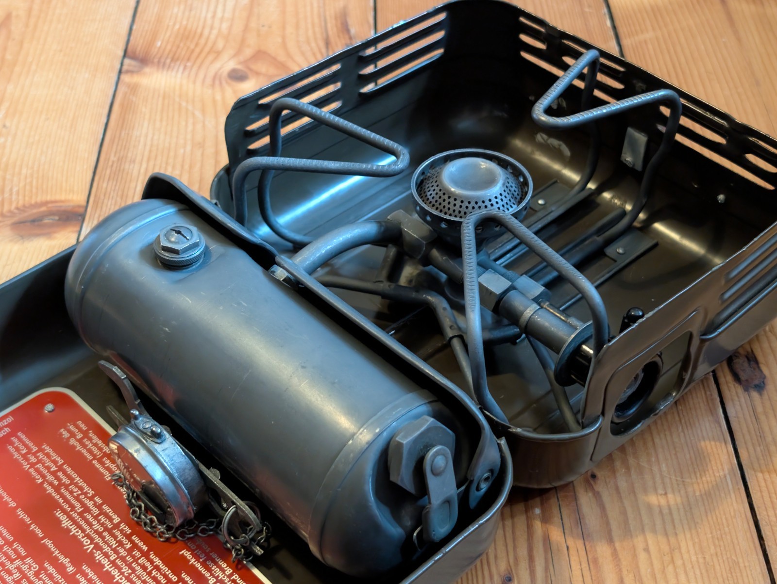 Enders 9061 Benzin Camping Kocher BW 1966 - German army camp stove - petrol
