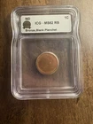 Blank Planchet Cent ICG MS 62 RB