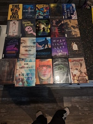 LOT OF 20 HARD COVER BOOKS EDUCATIONAL FICTION YOUNG ADULT LIBRARY HOMESCHOOL