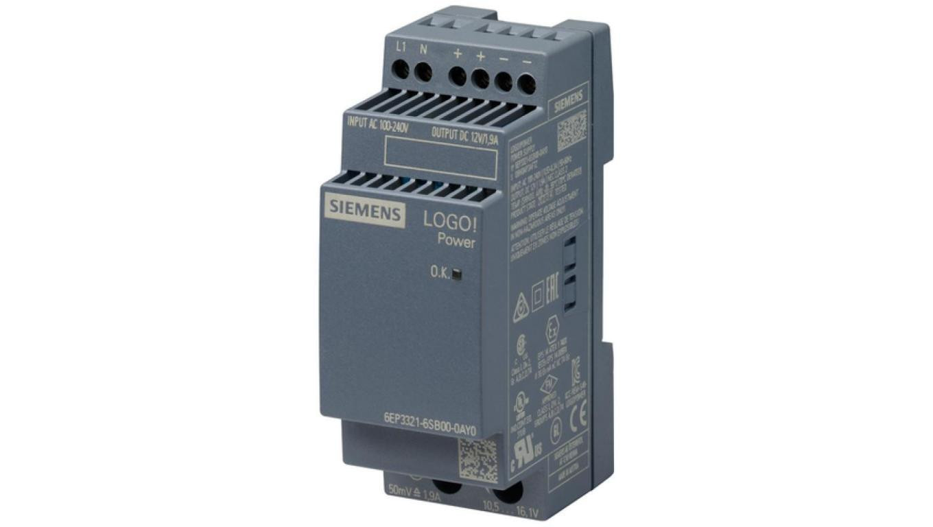 LOGO Power 12V/1.9A power supply - 6EP3321-6SB00-0AY0 /T2UK