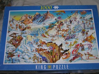 King Jigsaw Puzzle / Winter Sports 1 000 Pieces
