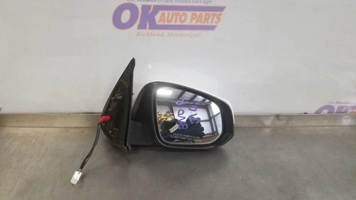 16 2016 TOYOTA TACOMA RIGHT PASSENGER SIDE EXTERIOR REAR VIEW MIRROR WHITE