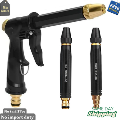 #ad High Pressure Car Wash Water Gun Spray Nozzle Portable Washer for Auto $4.99