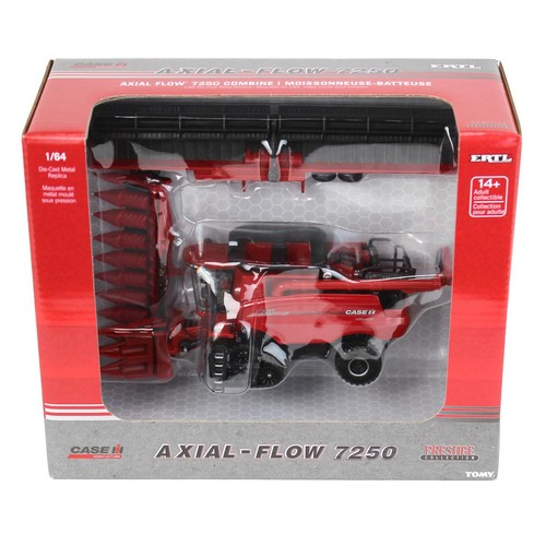 ERTL 1/64 Case IH 7250 Tracked Combine w/ 2 Headers Prestige Collection 44327 - Picture 8 of 8