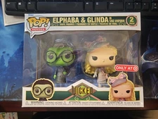 Funko Pop! Wicked Elphaba and & Glinda in Shiz Uniform 2 Pack Target Exclusive