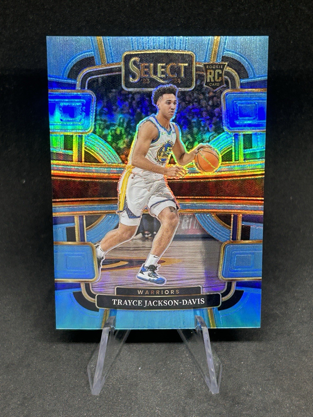 2023-24 Panini Select Trayce Jackson-Davis Light Blue Prizm /299 RC Rookie #84