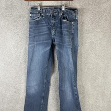 Levis 559 Jeans Mens 30x32 Blue Relaxed Straight Denim Medium Wash WaterLess