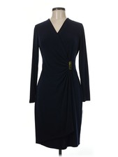 NWT Chaps Women Blue Cocktail Dress 8