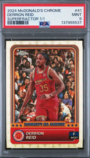 Marketplace image: Derrion Reid 2024 Topps McDonald's All American SUPERFRACTOR 1/1 PSA