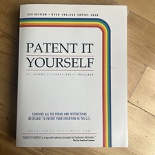 PATENT IT YOURSELF By David Pressman & Stephen Elias **Mint Condition** PATENT IT YOURSELF By David Pressman & Stephen Elias **Mint Condition**