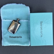 Tiffany & Co Vintage Sterling Silver Pocket Perfume Scent Bottle with Dauber