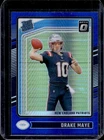 2024 Donruss Optic Drake Maye Blue Hyper Rated Rookie #229 Patriots