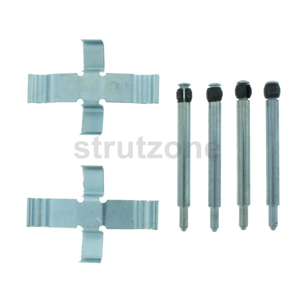 1x Front Disc Brake Hardware Kit Centric Parts For 1970-1972 Porsche 914 - Image 4 of 4