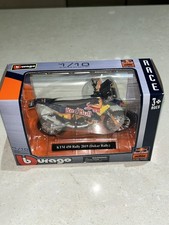 Burago Ktm 450 Red Bull Dakar Rally 1/18 Diecast 2019 Factory Racing Toby Price