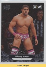 2023 Upper Deck AEW All Elite Wrestling Rampage Anthony Bowens #43 READ 9l4