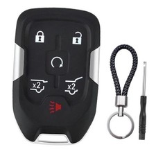 6 Button Key Fob Shell Replacement Fits for Chevy Suburban Tahoe GMC Yukon XL