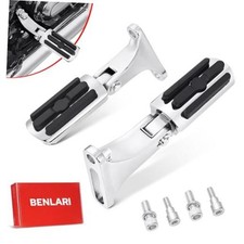 Passenger Foot Pegs, Passenger Mini Footboard Footpegs Fit for Harley Chrome
