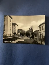 CARTOLINA  CANELLI - VIA ALBA -  NON VIAGGIATA